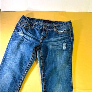 Twenty One black by Rue 21 women’s jeans size 11/12 R stretch blue denim